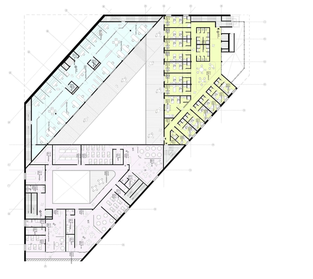 mapa nákupní centrum euraLille 