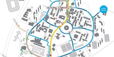 Mapa Lille školy