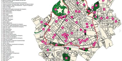 Mapa Lille památka