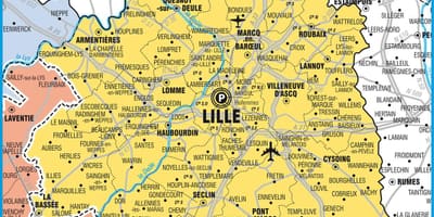 Mapa Lille státu